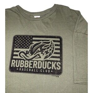 Akron Rubber Ducks Tee T-Shirt Men's 3XL Crew Cleveland Guardians Minor League